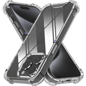 iPhone 13 Pro Max Uyumlu Şeffaf Silikon Kılıf Darbe Önleyici Köşe ve Kamera Korumalı Yüksek Koruma