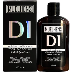 D1 Antı Haır Loss Shampoo Yoğun Saç Dökülmesine Karşı Bakım Şampuanı 200 ml