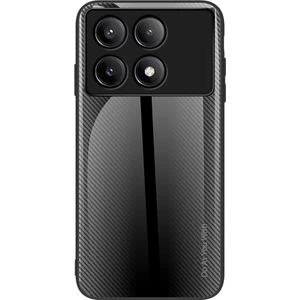 LR Joyful Xiaomi Poco F6 Pro 5g Tpu+Temperli Cam Karbon Fiber Doku Telefon Kapağı (Yurt Dışından)