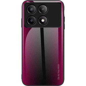 LR Joyful Xiaomi Poco F6 Pro 5g Tpu+Temperli Cam Karbon Fiber Doku Telefon Kapağı (Yurt Dışından)