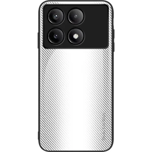 LR Joyful Xiaomi Poco F6 Pro 5g Tpu+Temperli Cam Karbon Fiber Doku Telefon Kapağı (Yurt Dışından)