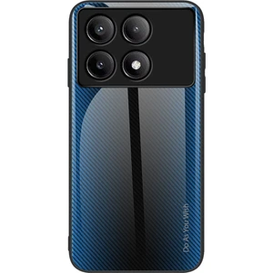 LR Joyful Xiaomi Poco F6 Pro 5g Tpu+Temperli Cam Karbon Fiber Doku Telefon Kapağı (Yurt Dışından)