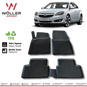 Opel Insignia Paspas 2009 2016 Arası 3D Havuzlu Wöller Paspas