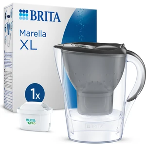 Marella XL 1x Maxtra Pro All-In-1 Filtreli Su Arıtma Sürahisi - Grafit 3,5 lt