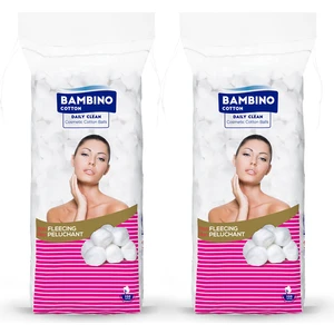 Bambino Makyaj Temizleme Pedi Hassas Ciltler İçin Yumuşak 100 Adet X 2 Paket