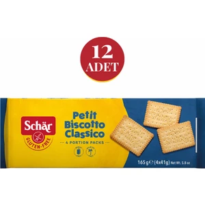 Glutensiz Petibör Klasik Bisküvi 165 GR (12 ADET)