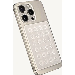 2 Adet/telefon Tutucu Silikon Vantuz-Şeffaf  Silikon-Tel. Sabitleme-Araba,ayna, Cam,vb Tel Tutturma