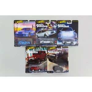 Hot Wheels Premium Fast And Furious 2024 Mix Set 5 Adet Model Araba