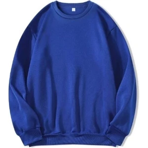 Leon One Basic Oversize Bisiklet Yaka Unisex Sweatshirt
