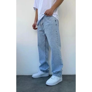 Kaizer Denim Buzmavi Baggy Pantalon Erkek