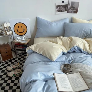 Prime Sleeks Pamuk Çift Kişilik Nevresim Takımı 200x220cm, Lastikli Çarşaf, Pamuklu Yatak Örtüsü