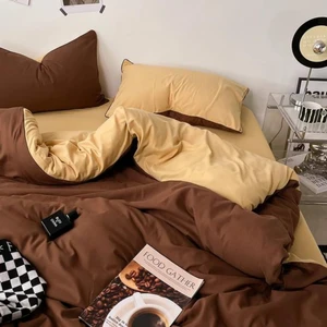 Prime Sleeks Pamuk Çift Kişilik Nevresim Takımı 200x220cm, Lastikli Çarşaf, Pamuklu Yatak Örtüsü