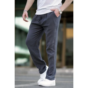 Füme Müslin Kumaş Erkek Basic Pantolon 6507