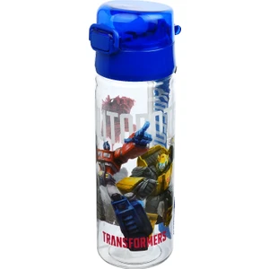 Çocuk Matara Suluk 500 ml Pipetli Polikarbon Bpa Free - Transformers
