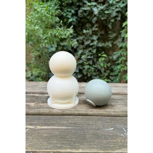 Küre 7cm Çap Silikon Mum Kalıbı