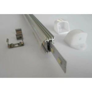 Dora Led  Lineer Alüminyum Boş Kasa Profil - LED Bar Boş Kasa Opak Cam 1metre