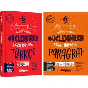 Ankara Yayıncılık 6.sınıf Türkçe ve Paragraf Güçlendiren Soru Bankası Seti 2 Kitap