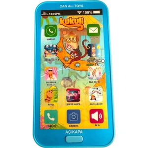 Oyuncak Kukuli Telefon Sesli Işıklı Müzikli Oyuncak Çocuk Telefonu