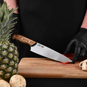 Cavit Inox Şef Bıçağı El Yapımı Ahşap Saplı