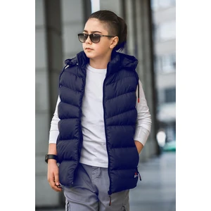 Pina Kids Erkek Çocuk Çıkarılabilir Kapüşonlu Şişme Yelek 2063Y