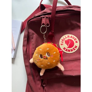 Sumicorn Design Sevimli Hamburger Peluş Anahtarlık Çanta ve Cüzdan Aksesuarı Bff Hediyelik