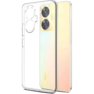 Realme C55 Kılıf Şeffaf Kamera Korumalı Esnek Yumuşak Silikon