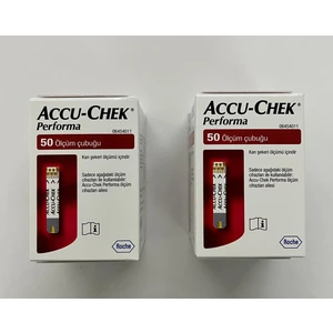 Performa Nano 50'li Strip 2kutu (100 Strip) Accu Chek1 (Yıldan Uzun Son Kullanım Tarihli)