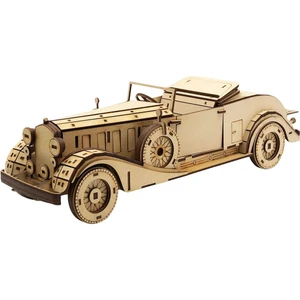 Mavi Doku Nostaljik Araba Serisi, Cadillah Rollston 1930 Model, 3D Ahşap Puzzle Maketi