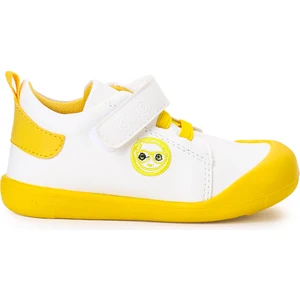 Kiko Kids Smile Cırtlı Erkek Bebek Ilk Adım Panduf Ayakkabı