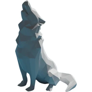 Uluyan Kurt Bozkurt Obje Dekor 1 Adet 12cm