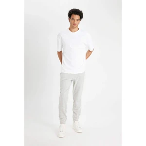 Regular Fit Eşofman Altı Cepli Basic Düz Beli Bağcıklı Lastikli Paça D4416AX24AU