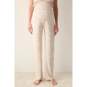 Mama Floral Pantolon Pijama Altı