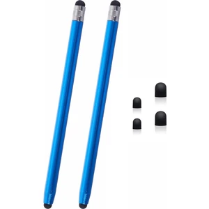 Seashell Digital 2 Adet Pasif Stylus Kalem Pürüzsüz Yazma Çizim Dokunmatik Ekran Kalemi Çift Silikon Ipuçları (Yurt Dışından)
