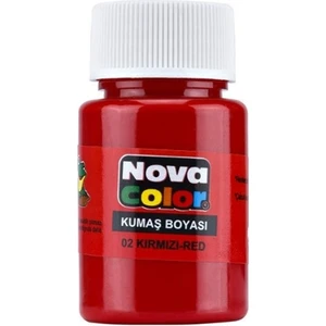 Nova Color Kumaş Boyası 35 cc Kırmızı - 2 Adet