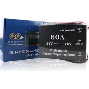 Konvertör çevirici 24-12V 60 Amper adet / ICCA47-2