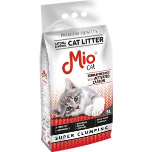 5 Lt Aktif Karbonlu Ince Taneli Bentonit Kedi Kumu - Aktif Karbonlu Topaklaşan Kedi Kumu 5 Lt