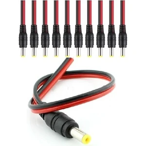 Güvenlik Kamerası 12V Dc Erkek Power Jack Dc Jak Kablo Bağlantı Kablosu