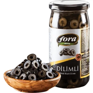 Fora Dilimli Siyah Zeytin 345 gr