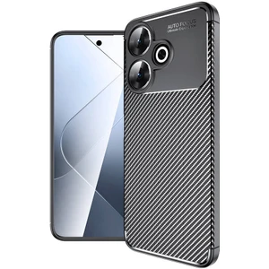 Xiaomi Redmi 13 4g Kılıf Karbon Desenli Lux Negro Silikon