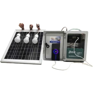 Taşınabilir Solar Sistem ( 3 Adet Lamba Aynı Anda 6 Saat Çalışır. Sınırsız Telefon Şarjı )