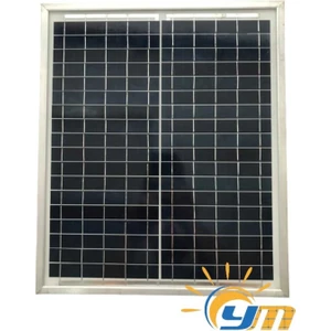 25W Monokristal Güneş Paneli