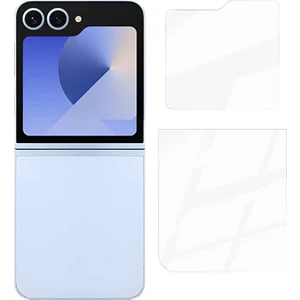 Samsung Galaxy Z Flip 6 Için Esnek Ekran Koruyucu Pet Şeffaf