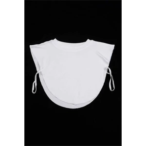 Aydın Bone Tesettür Penye Boyunluk Beyaz