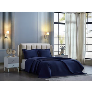 Doqu Home Napoli Yatak Örtüsü Çift Kişilik - Lacivert