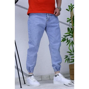 Erkek Paçası Lastikli Boyfriend Kot Pantalon 656