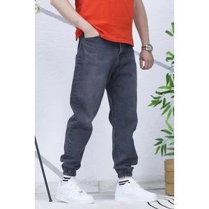 Erkek Paçası Lastikli Boyfriend Kot Pantalon 656