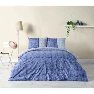 Doqu Home Ranforce Nevresim Takımı Palmera Tek Kişilik - Lacivert