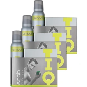 Erkek Parfüm Iq Edt 100 ml + Perfumed Deodorant 150 ml x 3 Set