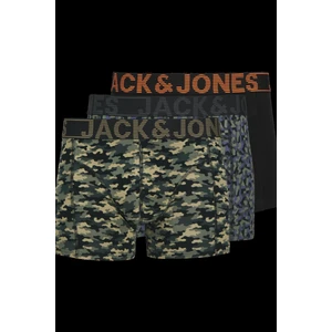 Jack & Jones Jacdanny Trunks 3 Pack Sn Siyah 12263733