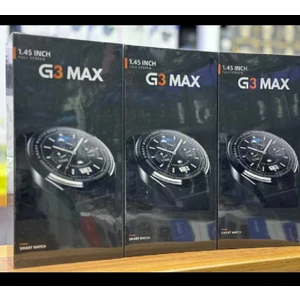 G3 Max Akıllı Saat Gümüş Renk-Yedek Kordonlu